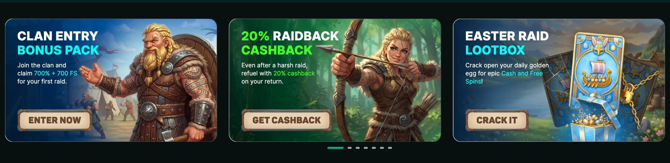 Odinfortune Casino hero banner